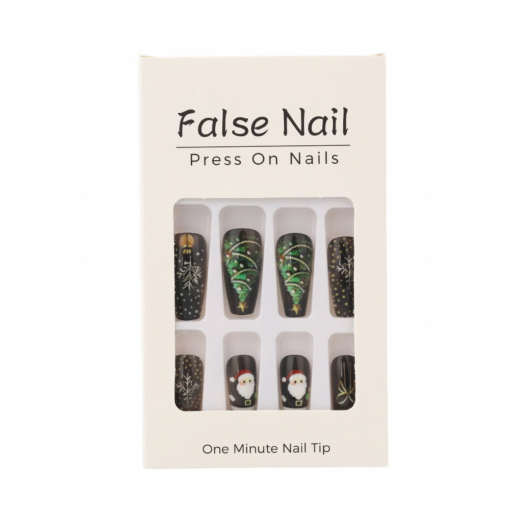 Christmas Art Nails Bowlift