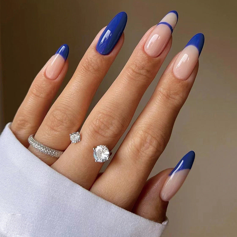 Elegant Nail Extensions with Modern Color Accents Bowlift