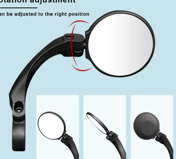 Adjustable Bicycle Side View Mirror Bowlift