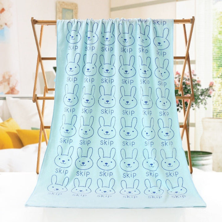 Cartoon-Themed Plush Fleece Blanket