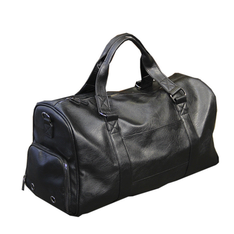 Stylish Travel Bag Made of High-Quality Synthetic Leather Bowlift