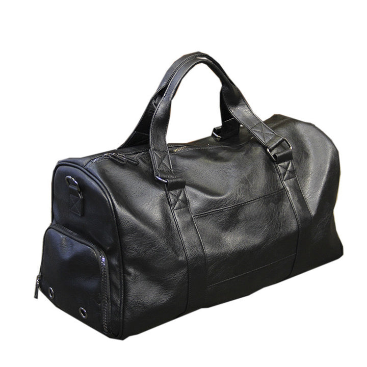 Stylish Travel Bag Made of High-Quality Synthetic Leather Bowlift