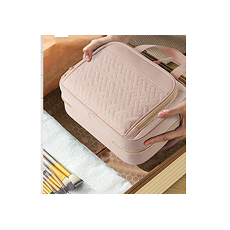 Elegant cosmetic organizer bag Bowlift