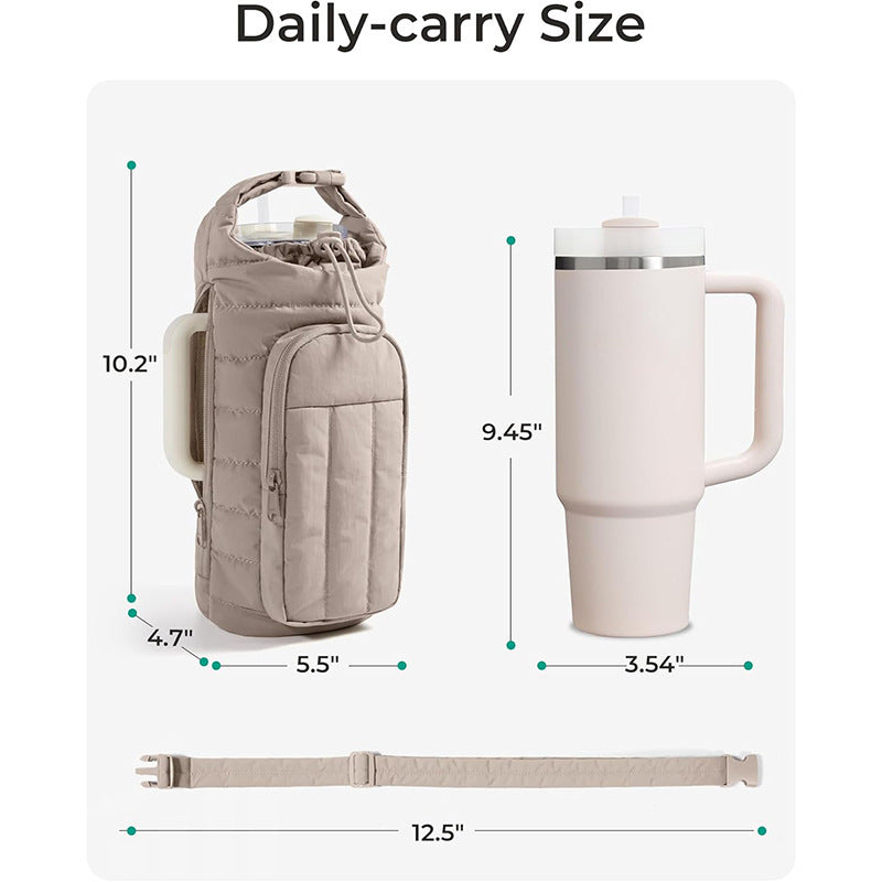 Insulated beverage carrying bag Bowlift
