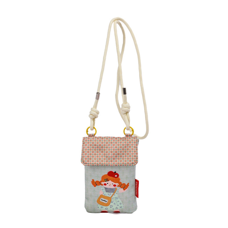 WoPlayful Graphic Print Mini Crossbody Bag Bowlift