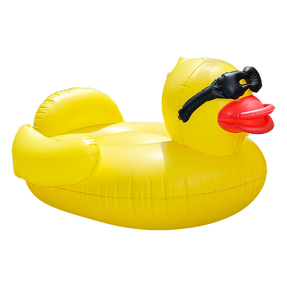Unisex Funny and Comfortable Inflatable Duck Lounge Bowlift