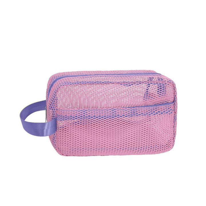 Versatile Beach Bag In Airy Mesh Design Bowlift