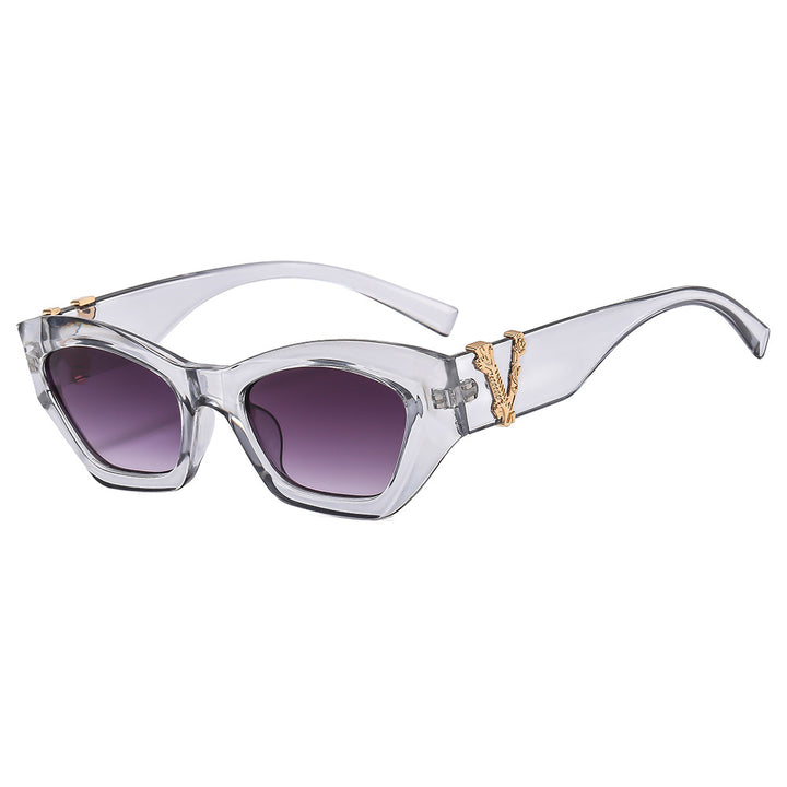 Women's Cat-Eye Sunglasses with Luxurious Details Bowlift