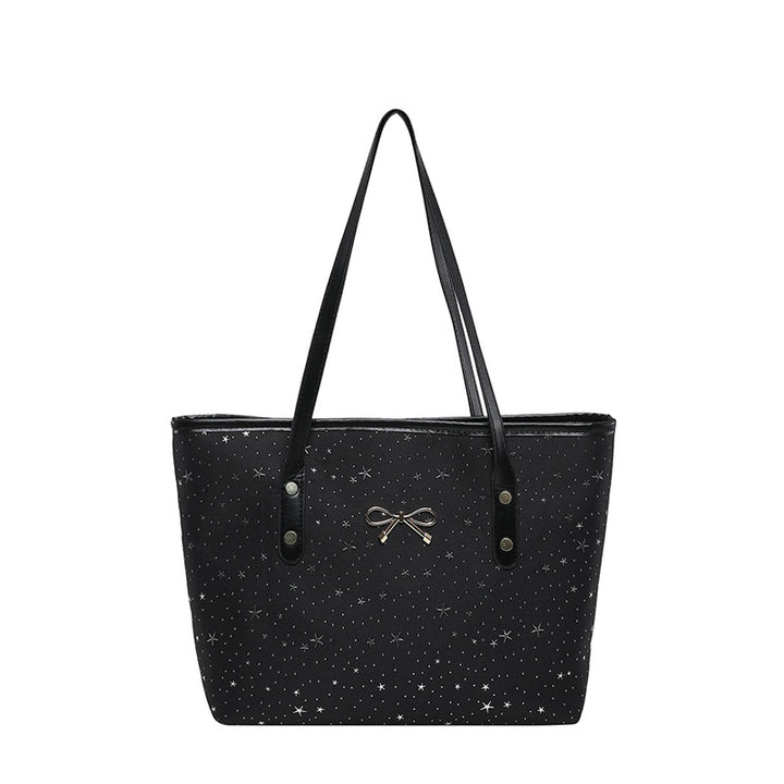 WoStylish Star-Embellished Tote Bag Bowlift