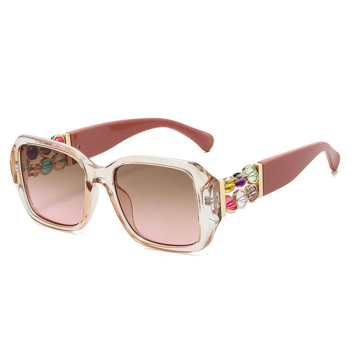 Decorative Oversized Square Sunglasses Bowlift