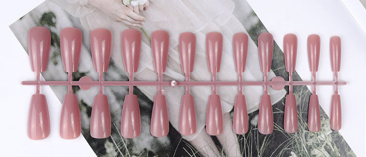 Natural Shape Press-On Nail Set Bowlift