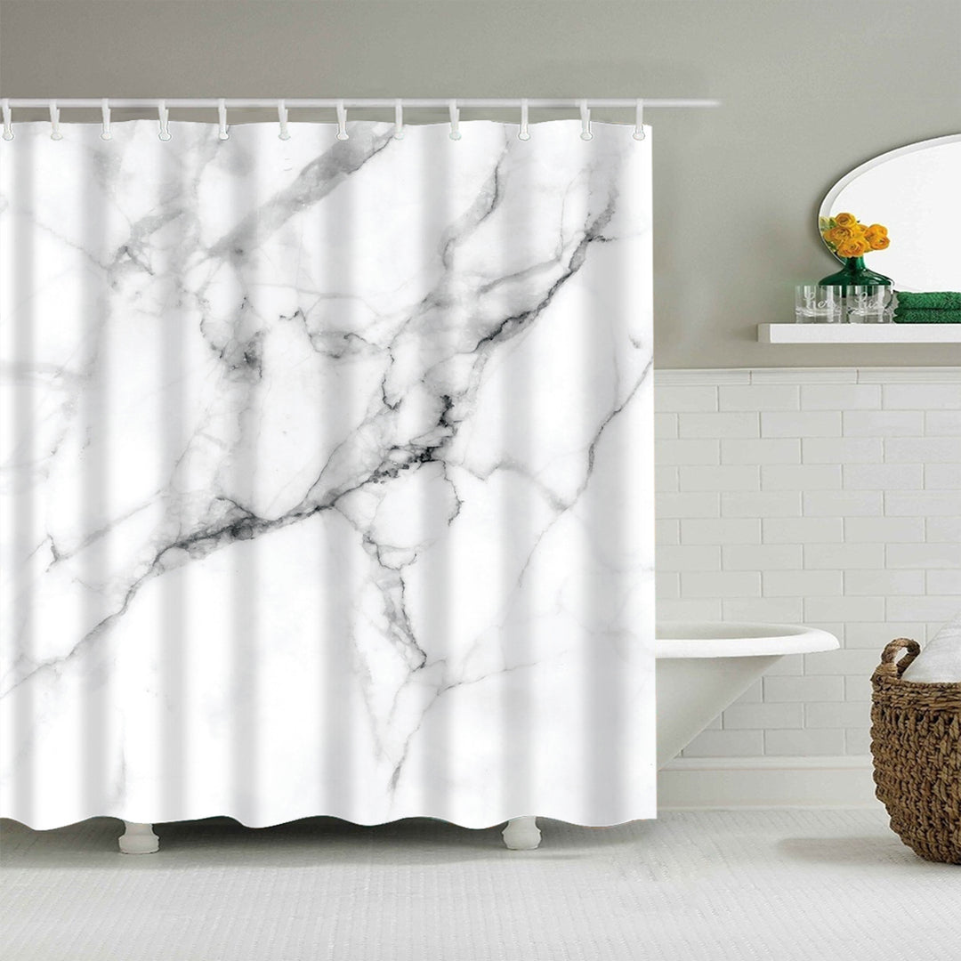 Floral Patterned Bathroom Shower Curtain Bowlift