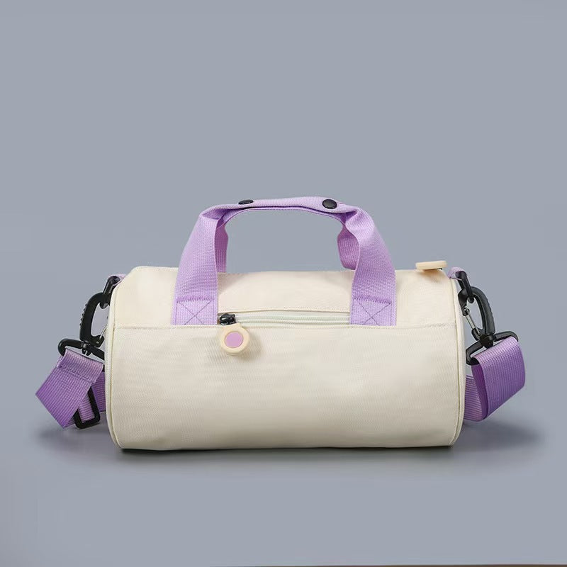 Sporty Mini-Duffel Bag with Adjustable Shoulder Strap and Sturdy Carry Handles Bowlift