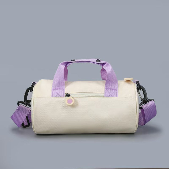 Sporty Mini-Duffel Bag with Adjustable Shoulder Strap and Sturdy Carry Handles Bowlift