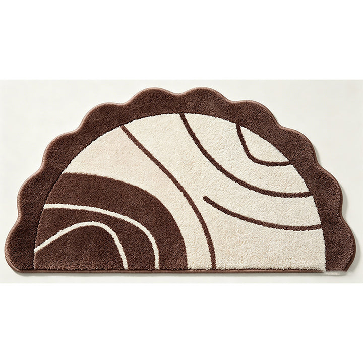 Decorative Swirl Bath Mat Bowlift
