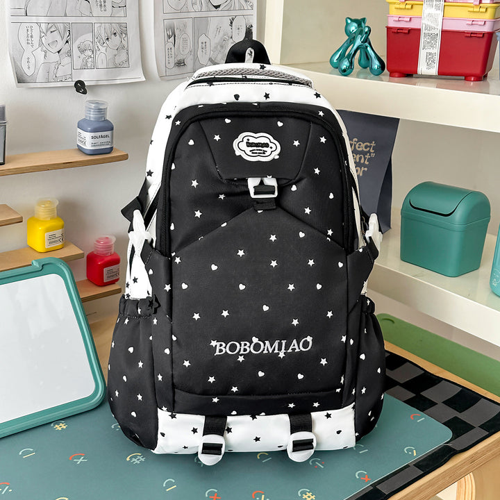 Stylish Star Patterned Backpack