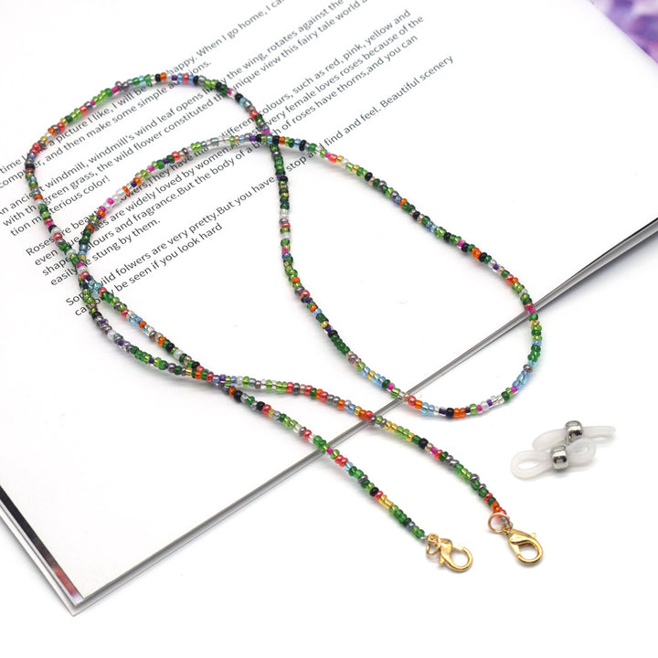 Colorful Multi-Textured Eyewear Chain Bowlift