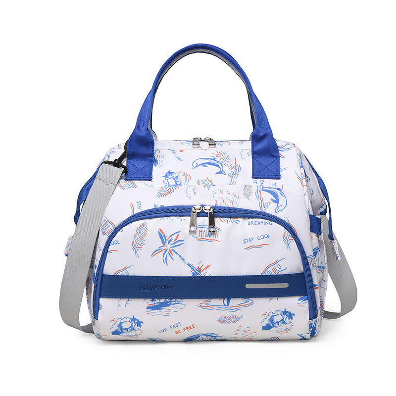 Multi-Pocket Diaper Storage Bag Bowlift