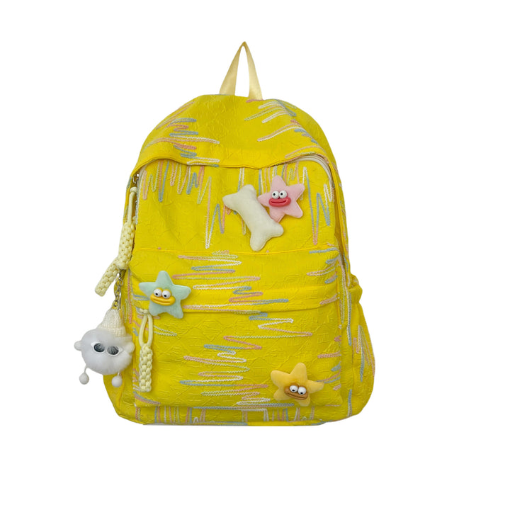 Decorative Plush Character Backpack Bowlift