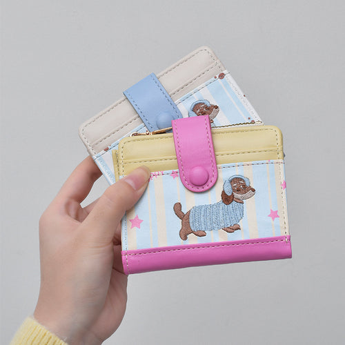 Cute Dog-Themed Card Holder Bowlift