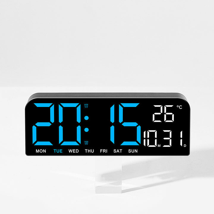 Digital Multifunctional Alarm Clock with Temperature Display Bowlift