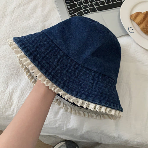 Chic Denim Bucket Hat