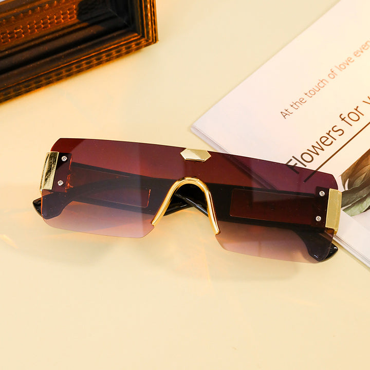 Women's geometric statement sunglasses Bowlift