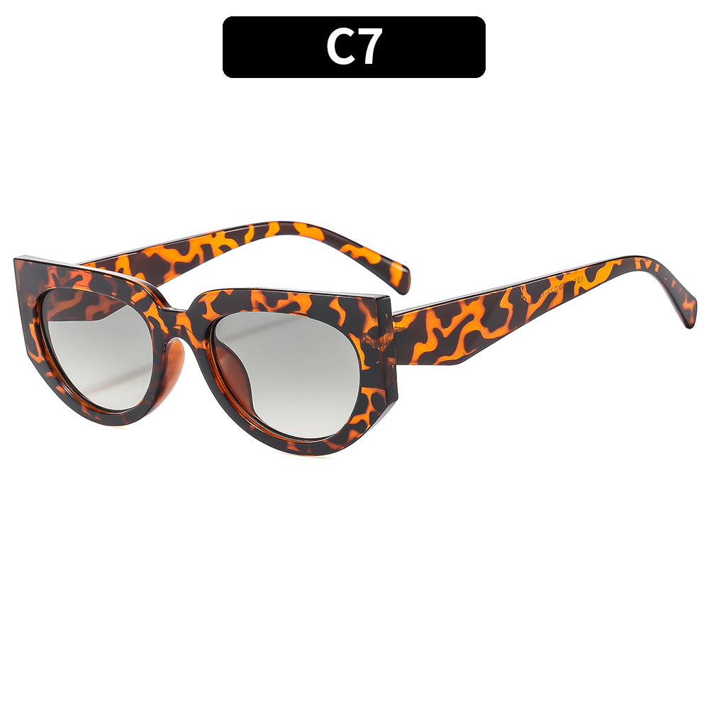 Sculptural Cat-Eye Sunglasses