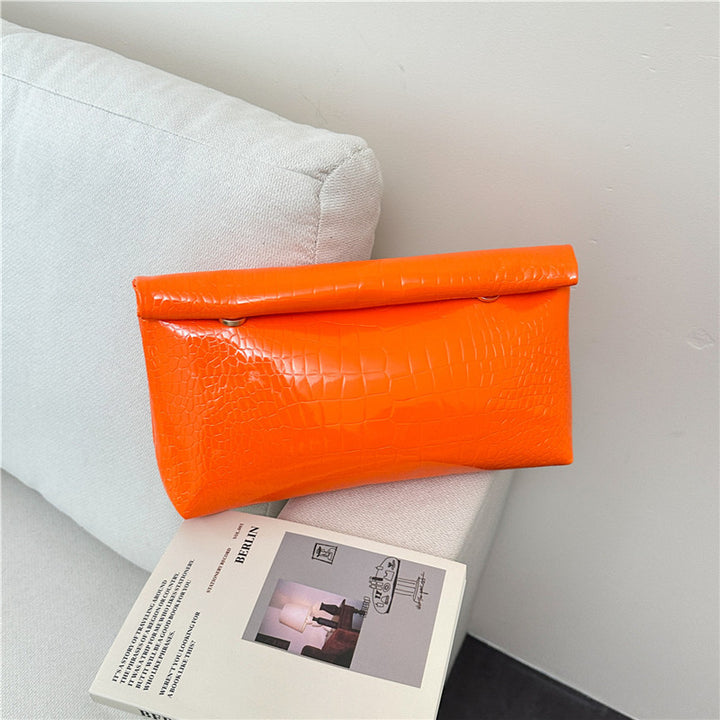 WoElegant Crocodile Pattern Clutch Bag Bowlift