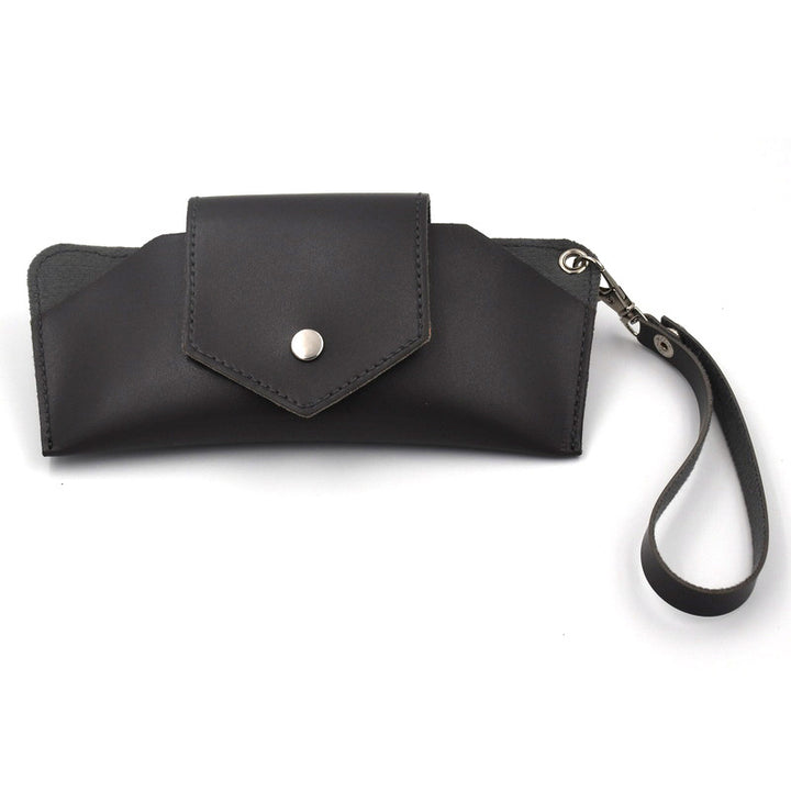 Stylish Leather Eyeglass Case Bowlift