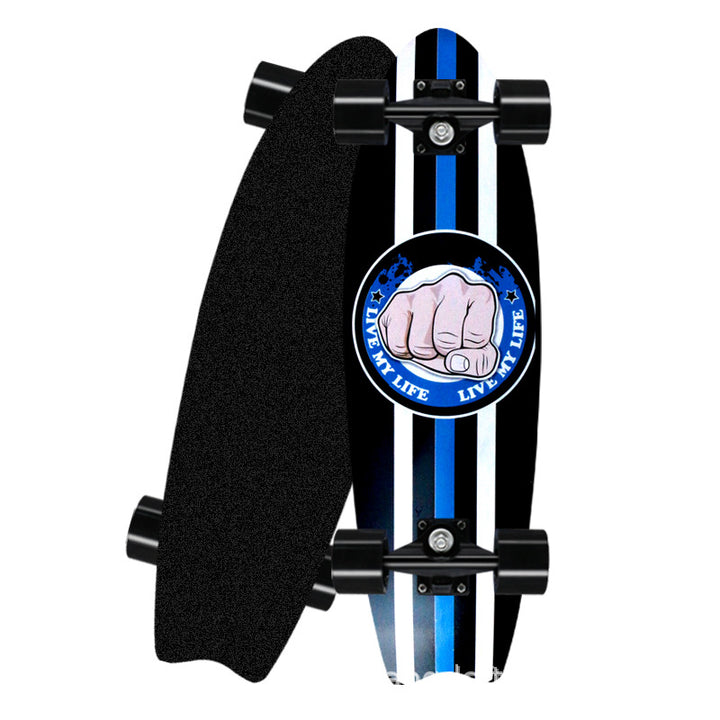 Surf-Inspired Mini Cruiser Skateboard Bowlift