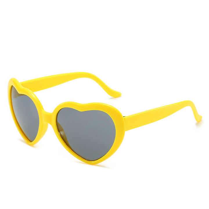 Ladies Heart-shaped Sunglasses Bowlift
