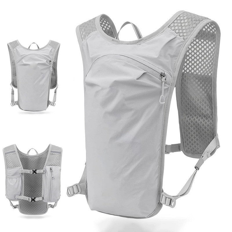 Sporty Hydration Backpack with Breathable Mesh Inserts Bowlift