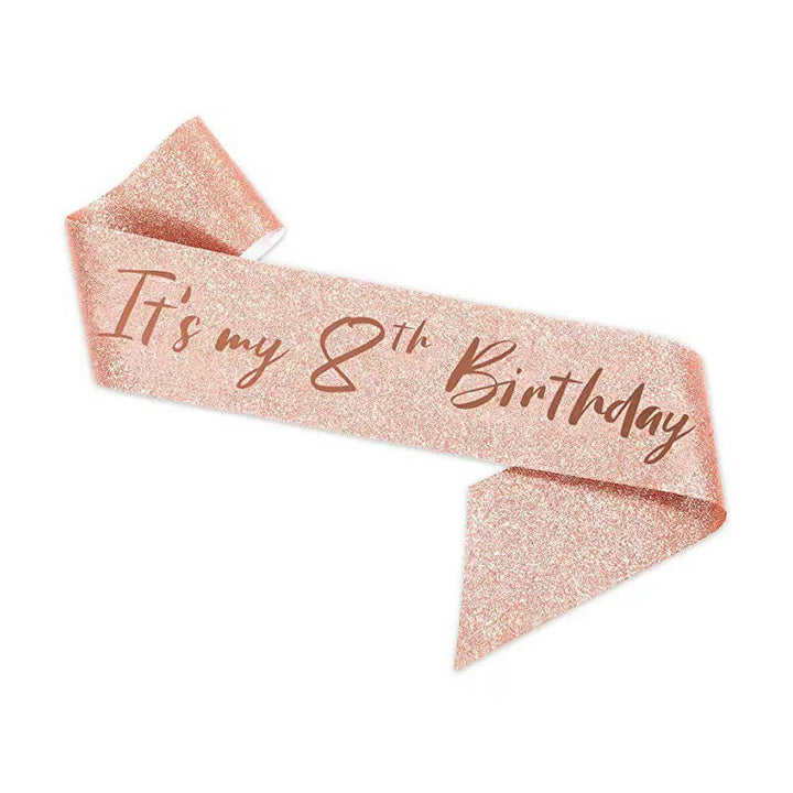 Ladies Festive 10th Birthday Decoration Ribbon Bowlift