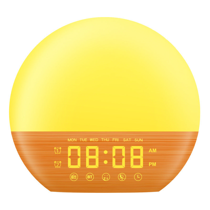 Smart Alarm Clock with Bluetooth Speaker Bowlift