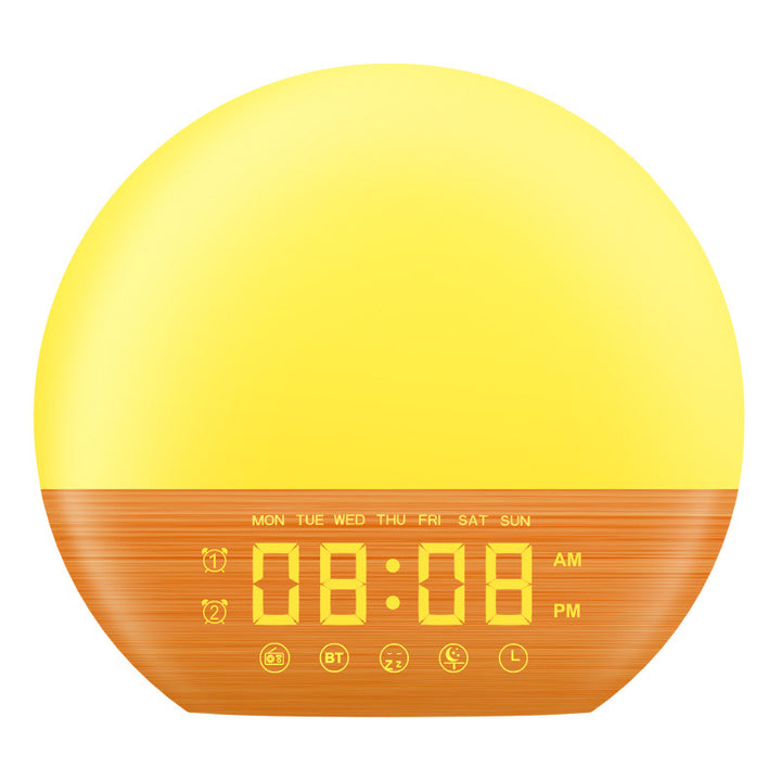 Smart Alarm Clock with Bluetooth Speaker Bowlift
