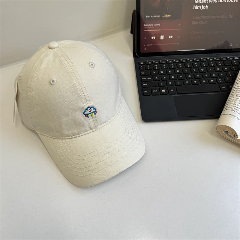 Women's Embroidered Cotton Dad Hat Bowlift