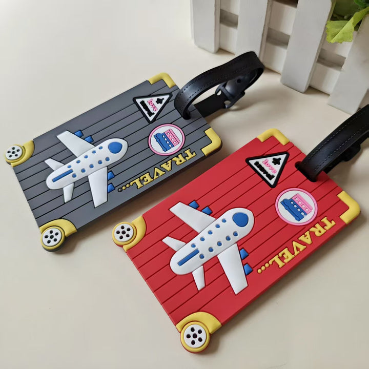 Unisex luggage tag in creative travel design Bowlift