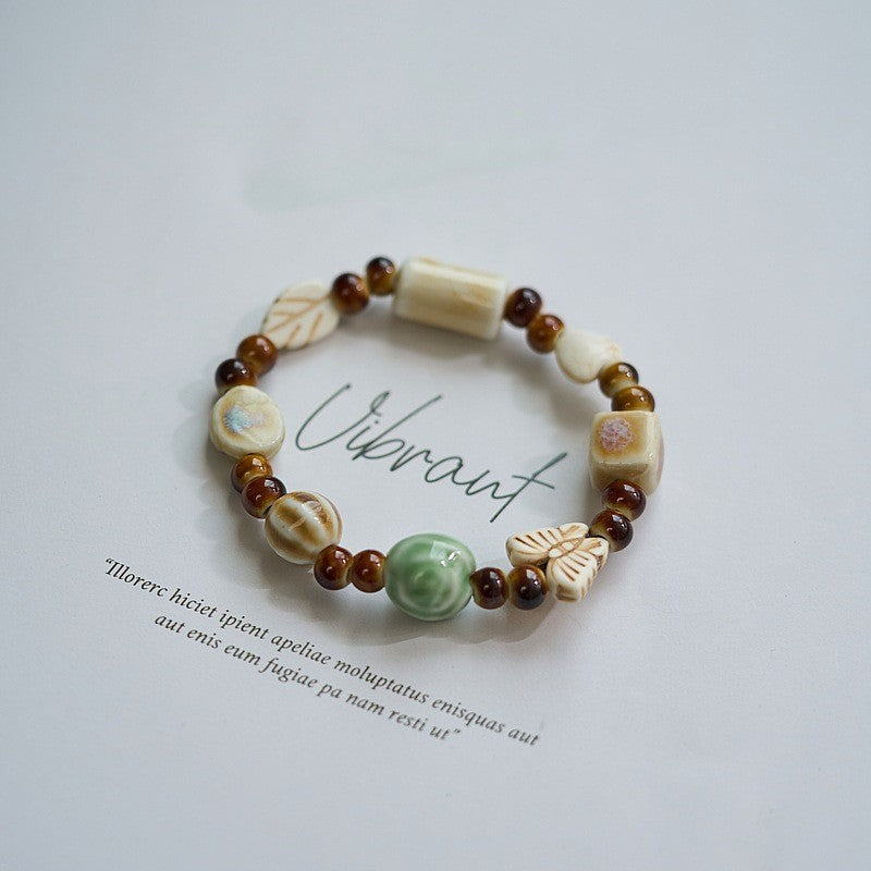 Heart-Shaped Beaded Bracelet Bowlift
