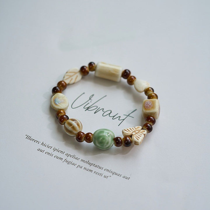 Heart-Shaped Beaded Bracelet Bowlift