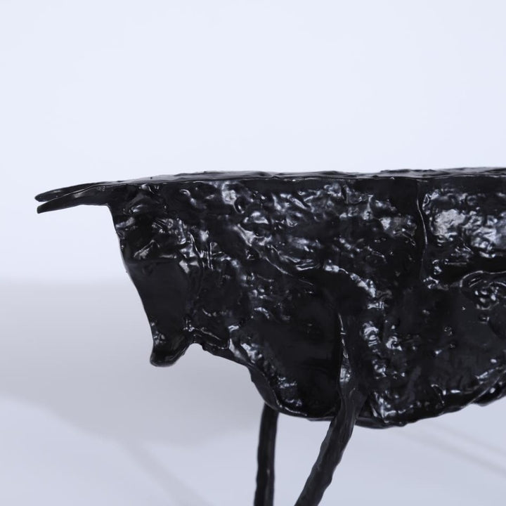 Modern Artistic Bull Sculpture