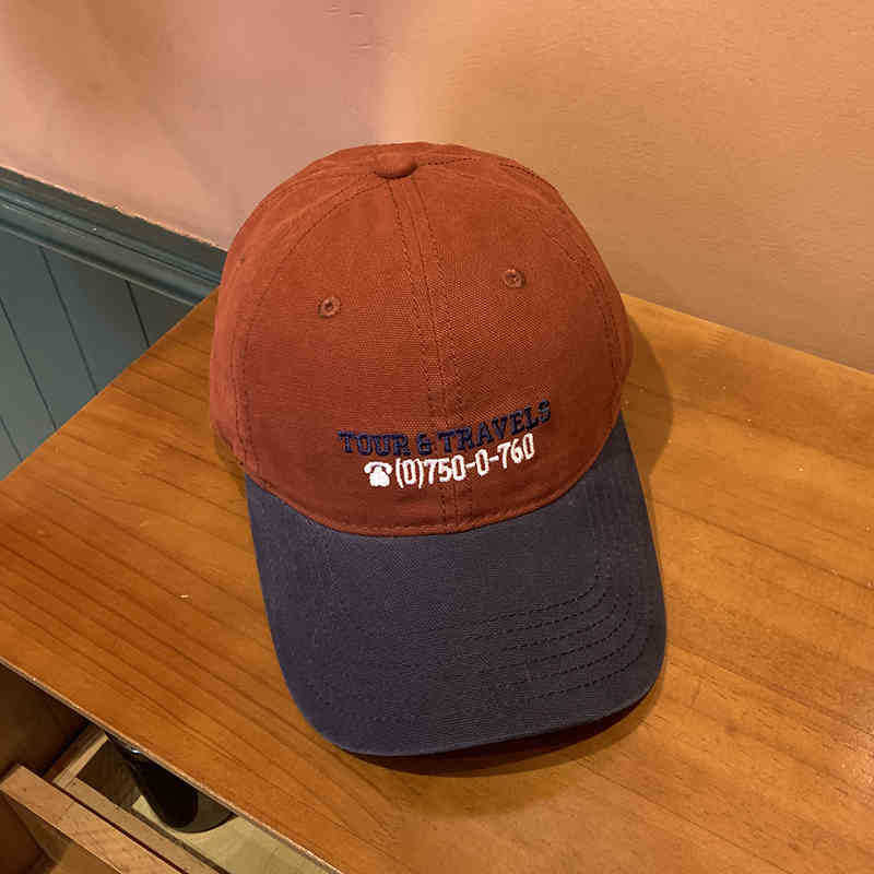 Men's Casual Travel-Themed Baseball Cap Bowlift