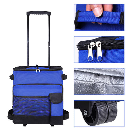 Ladies multifunctional cooler bag with trolley Bowlift
