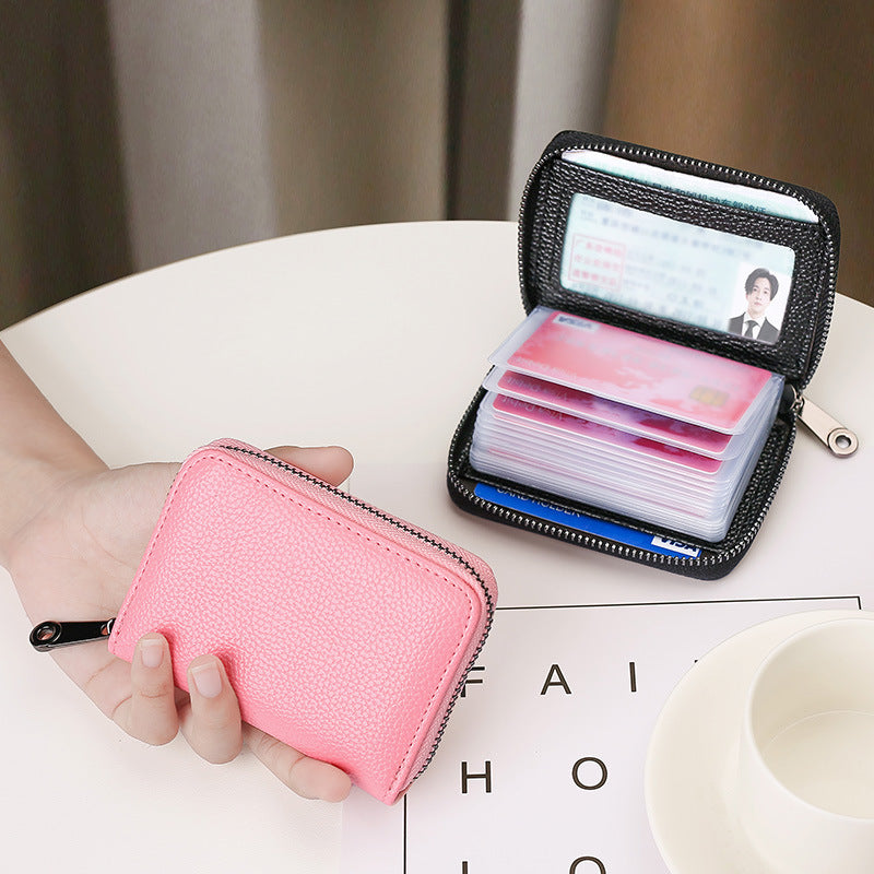 Compact Zippered Card Holder Bowlift