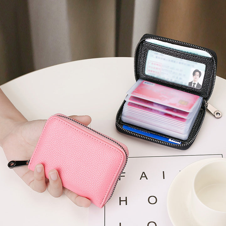 Compact Zippered Card Holder Bowlift