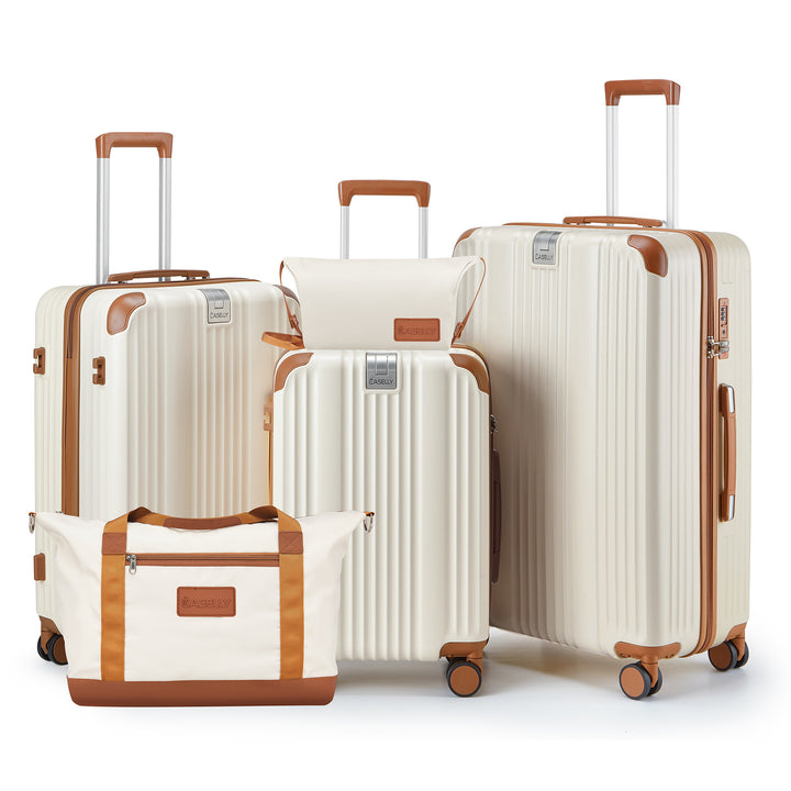 Unisex Premium Multi-Piece Luggage Set Bowlift