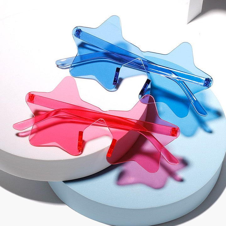 Ladies Star-Shaped Sunglasses Bowlift