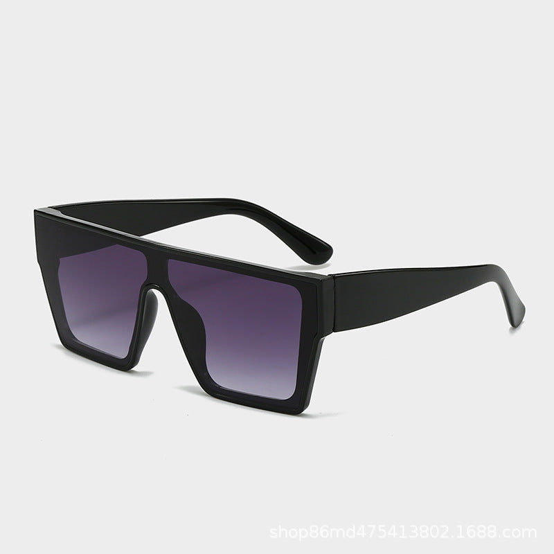 Women's large rectangular sunglasses with modern frame and UV protection Bowlift