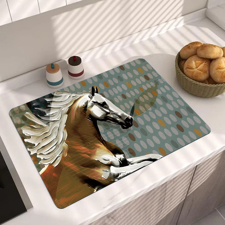 Decorative Kitchen Mat Bowlift