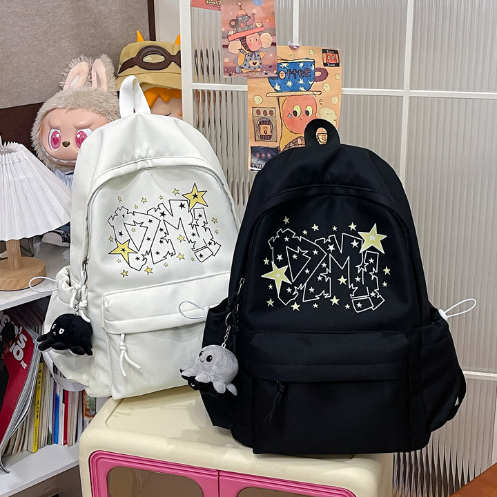 Casual Graphic Print Backpack Bowlift 1791205811